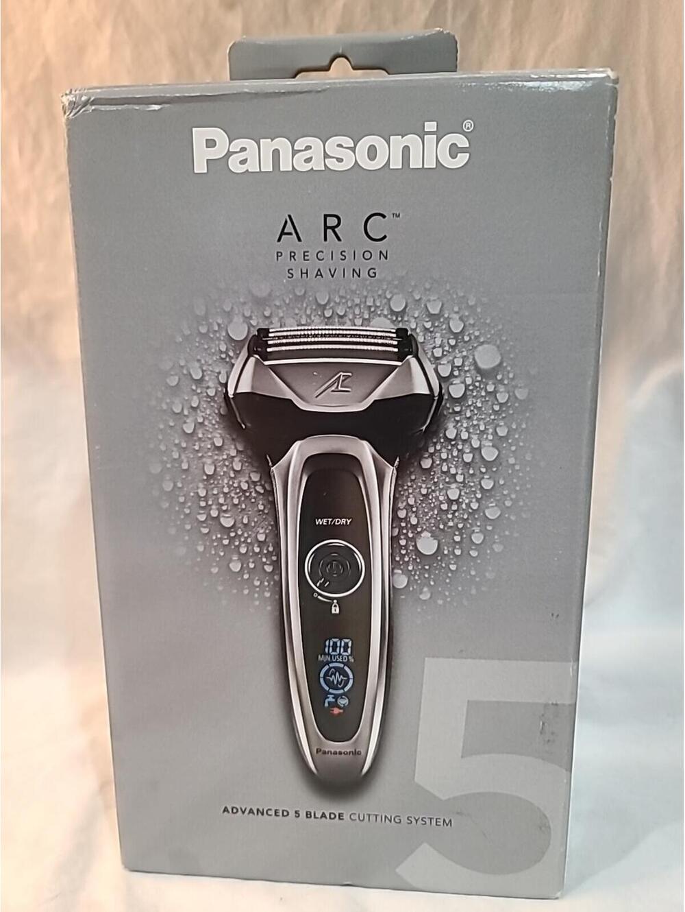 Panasonic ARC Precision Shaving Advanced 5 Wet/Dry Foil Head Men's Facial Shaver